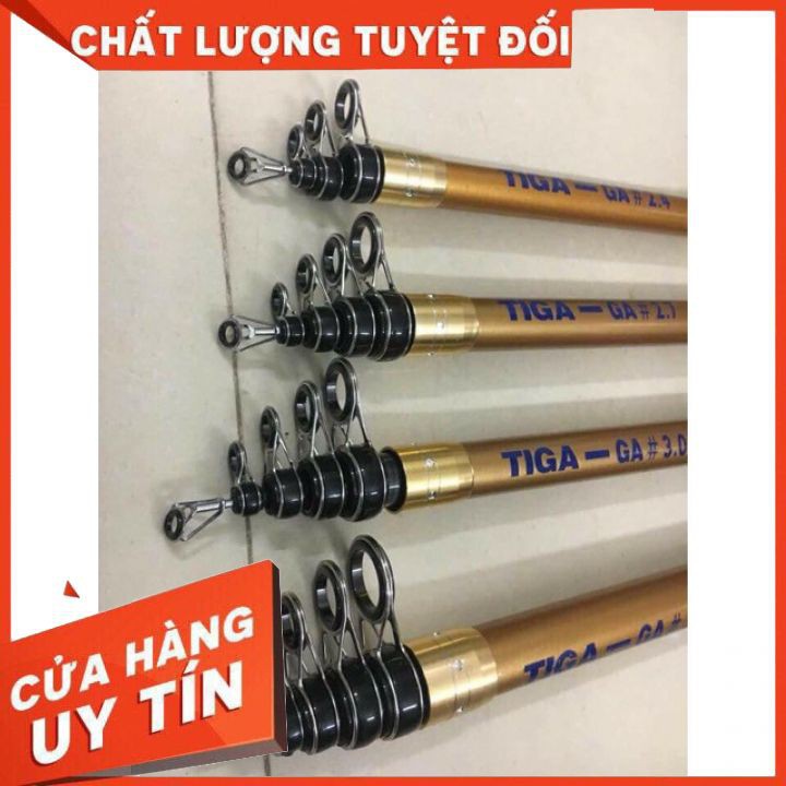 [Xả Kho 99 Bộ] Combo Cần Câu TIAGA Máy Kim Loại Kèm Phụ Kiện Siêu Chất