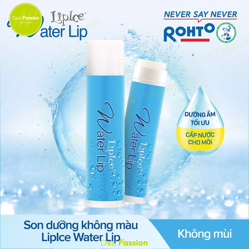 Son Dưỡng Môi Lipice Không Màu Dương Môi Căng Mịn - Lipice Water Lip 4.3g