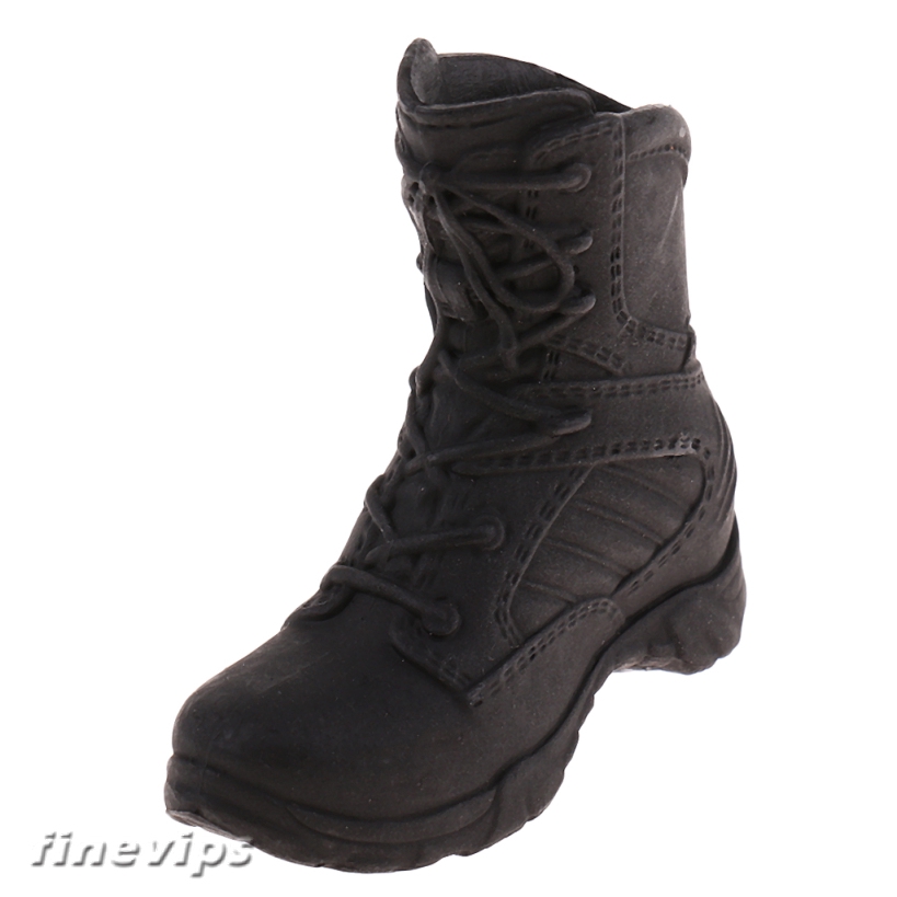 [FINEVIPS] 1/6 Scale Military Shoes Combat Boots Tactical Boots for 12" Phicen Figures
