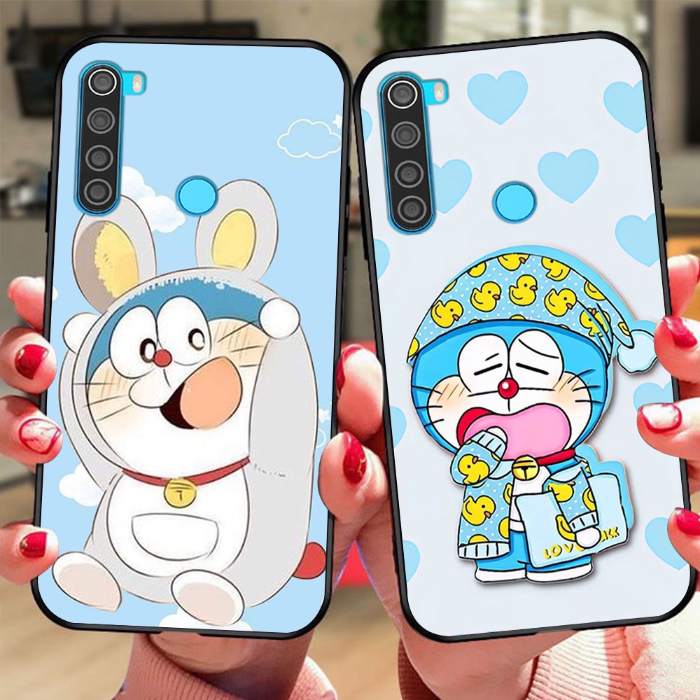 Ốp lưng điện thoại xiaomi redmi note 8 / redmi note 8 pro / redmi note 8t doraemon tinh nghich dễ thương