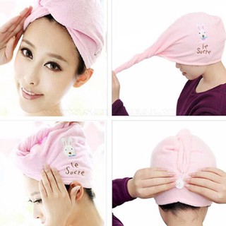 Khăn Quấn Tóc👳‍♀️Khăn Ủ Tóc Khô Tóc Siêu Nhanh