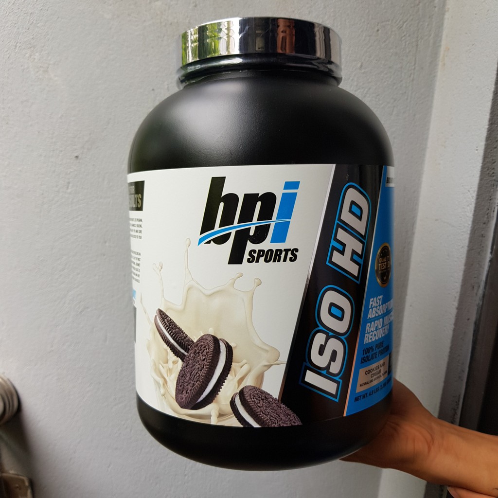 BPI SPORTS ISO HD - 100% Whey ISOLATE Hộp 5lbs