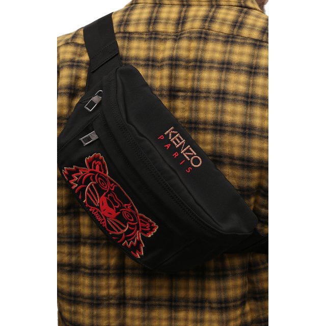 Túi đeo chéo, túi đeo bao tử unisex tiện dụng, khóa kéo xịn K001