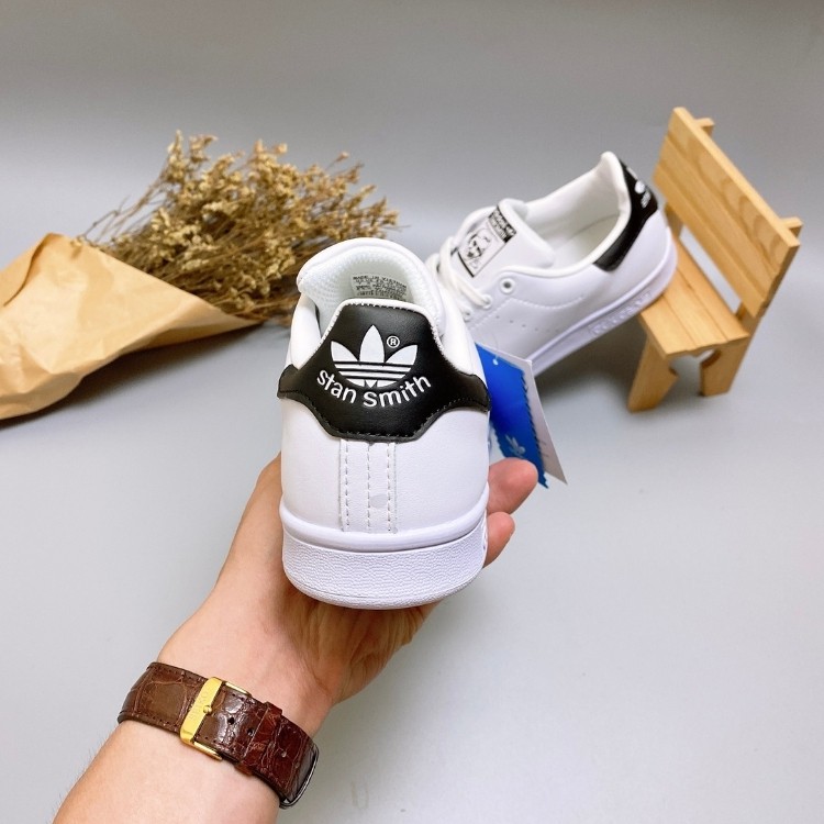 Giày thể thao STAN SMITH Trắng gót xanh, đen (FULLBOX - CÓ SẴN) Giầy sneaker nam nữ trắng đủ size