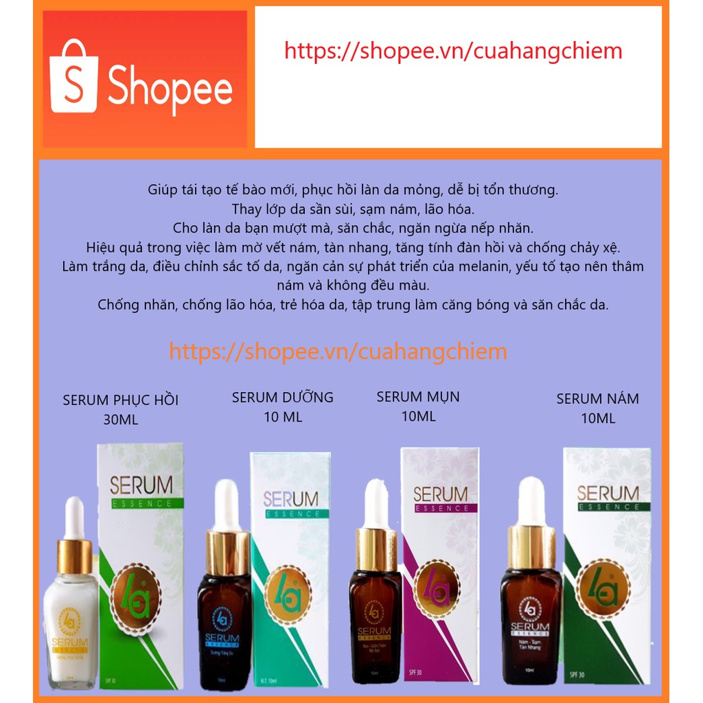 SERUM DƯỠNG DA DELUXE LA