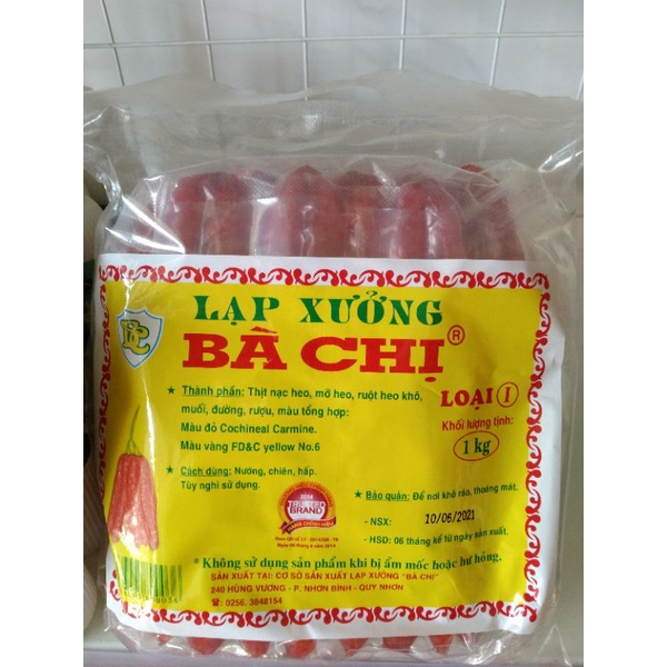 Lạp xưởng bà chị 1kg