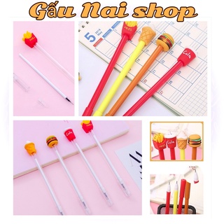 Bút viết gel mực nước đồ ăn nhanh cute