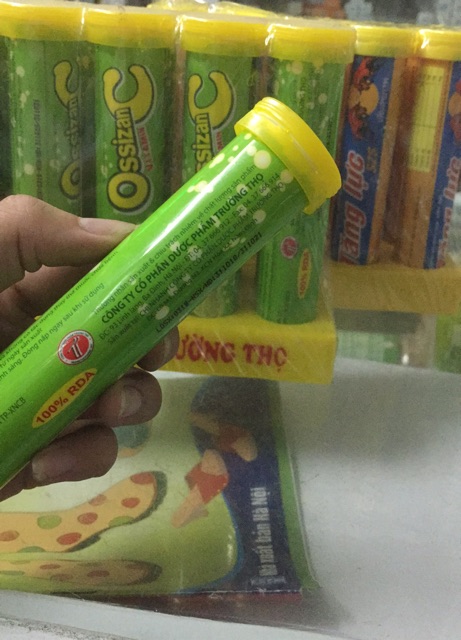Sủi ossizan chanh túp 20 viên | Thế Giới Skin Care