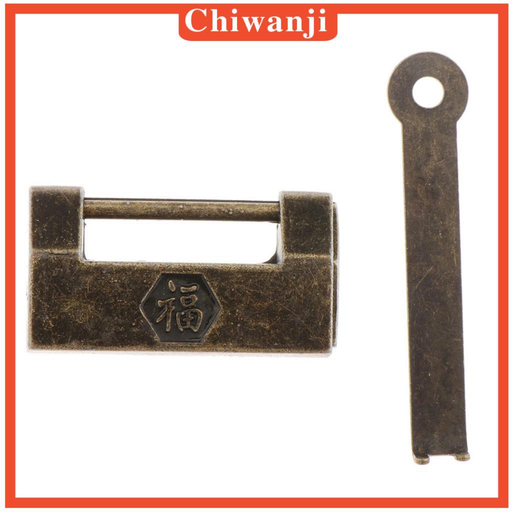 Ổ Khóa Bằng Đồng Phong Cách Trung Hoa Cổ Điển