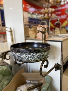 Kệ sắt để lavabo/kệ để lavabo EV-KS02
