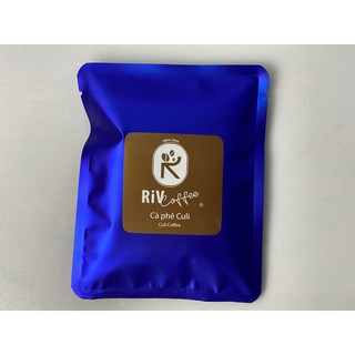 Cà phê Culi Robusta rang mộc - RiV's Coffee - mẫu 40g