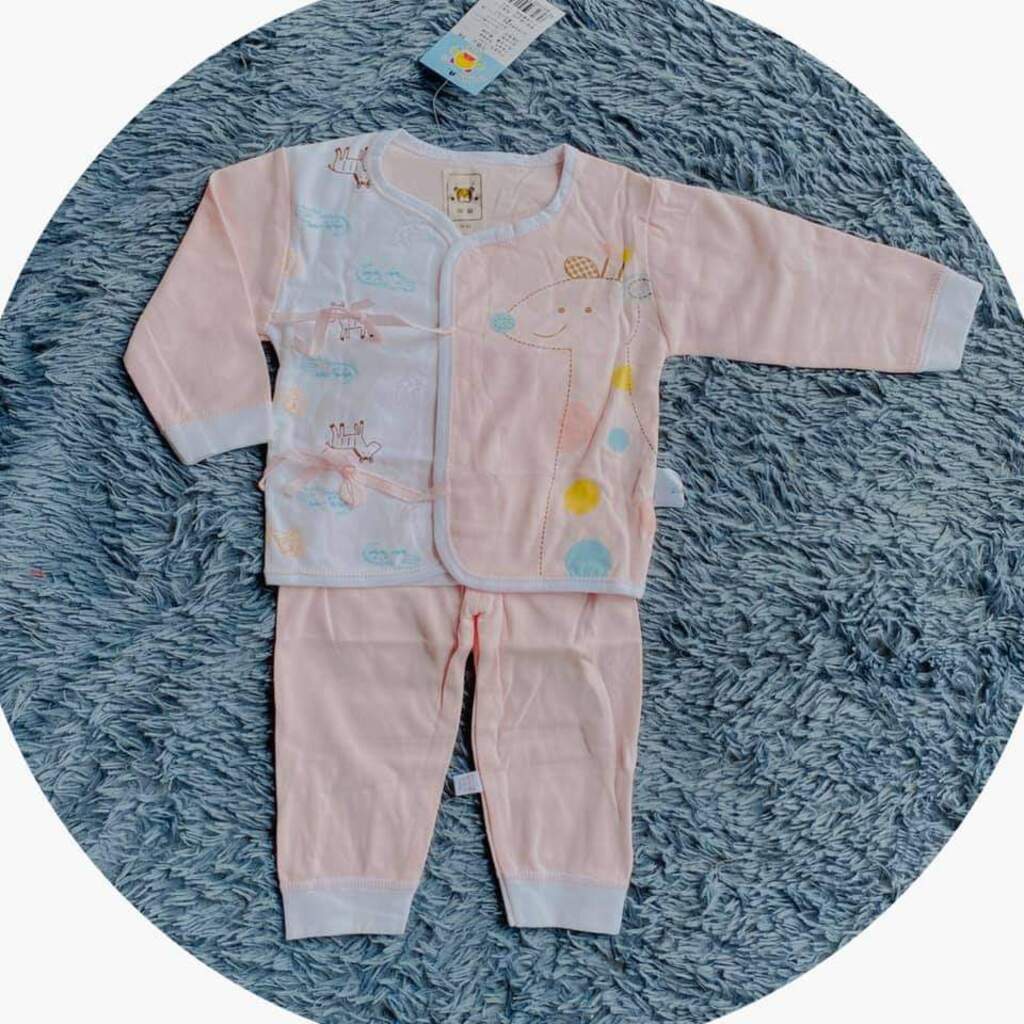 Đồ sơ sinh bé trai bé gái BINBON KIDS, Bộ sơ sinh cho bé trai bé gái dài tay chất cotton mềm mịn cho bé từ 3-7kg