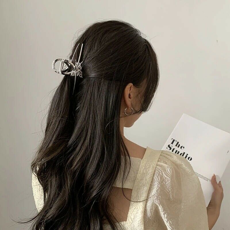 Kẹp tóc Haimeikang bằng kim loại nhiều kiểu tùy chọn vintage dành cho nữ