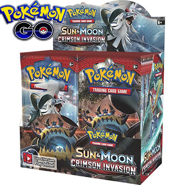 Bộ Thẻ Bài Pokemon 324 Thẻ Trading Card Game Pokémon Sun&Moon Crimson Invasion TCG Sưu Tập Cao Cấp