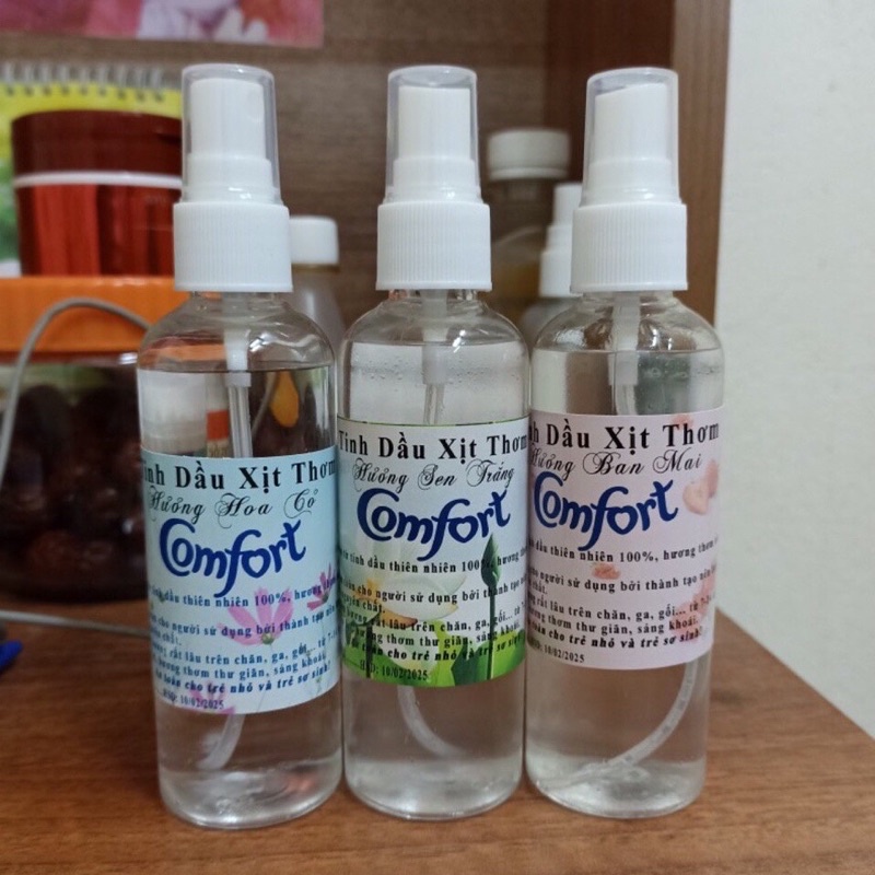 Tinh Dầu Xịt Thơm quần áo hương comfo 100ml