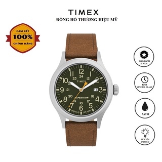 Đồng hồ Nam Timex Expedition Scout 40mm TW4B23000 Dây Da - Chính Hãng