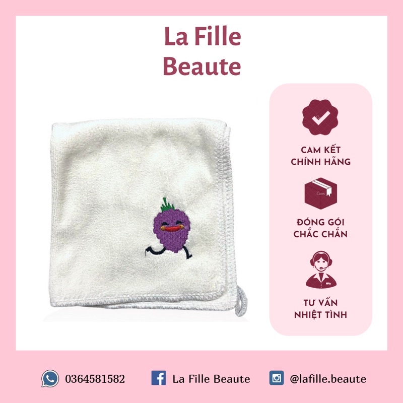 Khăn tẩy trang - tẩy da chết Dermarium - huyền thoại tẩy trang khăn nóng