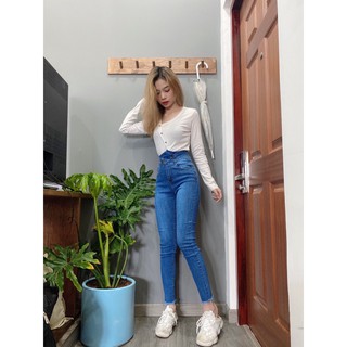 Quần Jeans Nữ Lưng Cao QJMT697