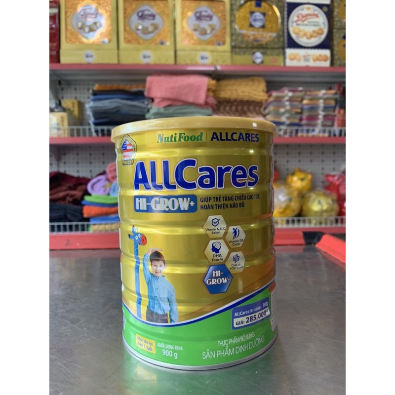 Sữa Allcare Hi-Grow+ Lon 900g