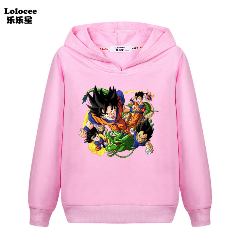 DRAGON BALL Áo Hoodies Thời Trang Dành Cho Bé Trai 2020