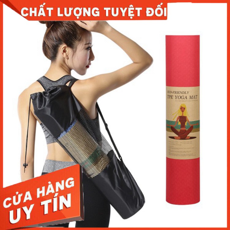 [HOT] THẢM TẬP YOGA TPE CAO CẤP 2 LỚP 6MM (HÀNG CHUẨN GIÁ ĐẸP)