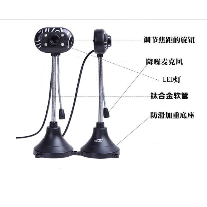 WEBCAM 1 CHÂN CAO CÓ MICRO | BigBuy360 - bigbuy360.vn