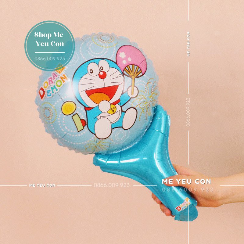 Bóng Bay Trang Trí Tiệc Sinh Nhật Doremon 10inch, Phụ Kiện Trang Trí Tiệc Thôi Nôi Đầy Tháng Cho Bé  SIÊU HOT