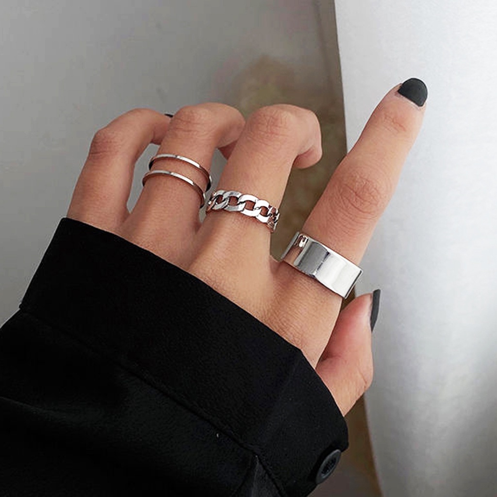 3 Nhẫn hở đeo khớp ngón tay độc đáo thiết kế ấn tượng