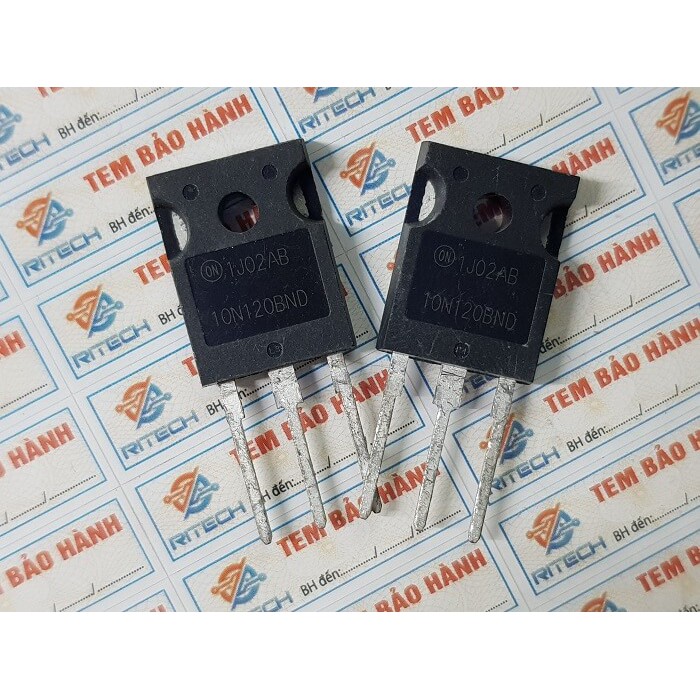 [Combo 2 chiếc] 10N120BND, 10N120 IGBT 10A/1200V TO-3P