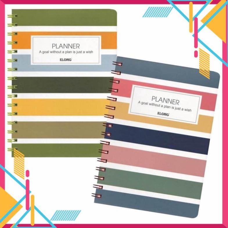 [Sổ vở đẹp] Sổ kế hoạch Planner lò xo kép A5 72,4g/m2; MS: 945