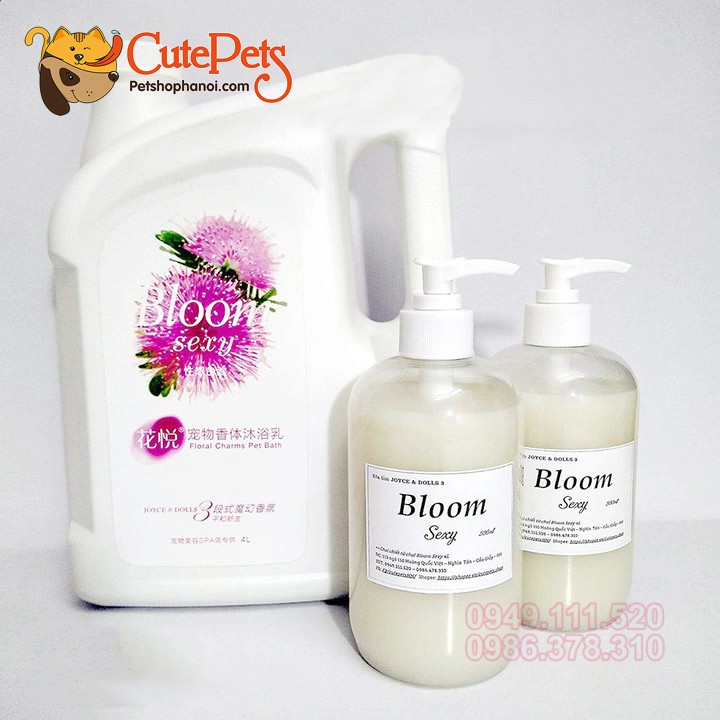 Sữa tắm hương hoa 500ml cho chó mèo