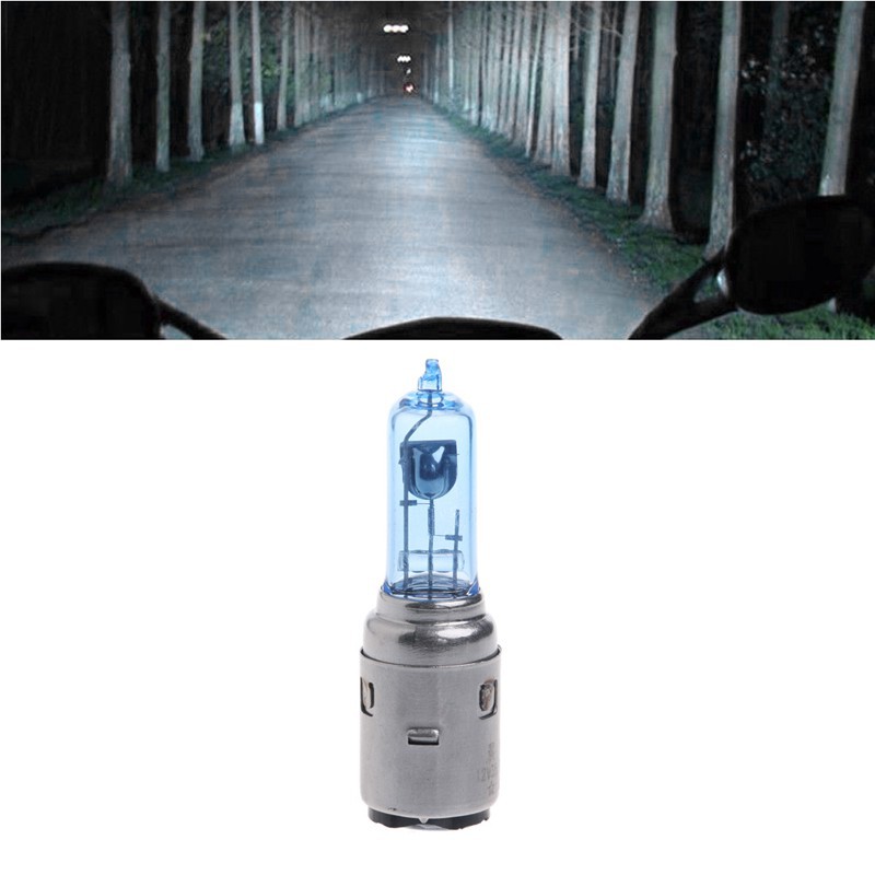 Đèn pha Xenon halogen 12V 35W BA20D cho xe máy