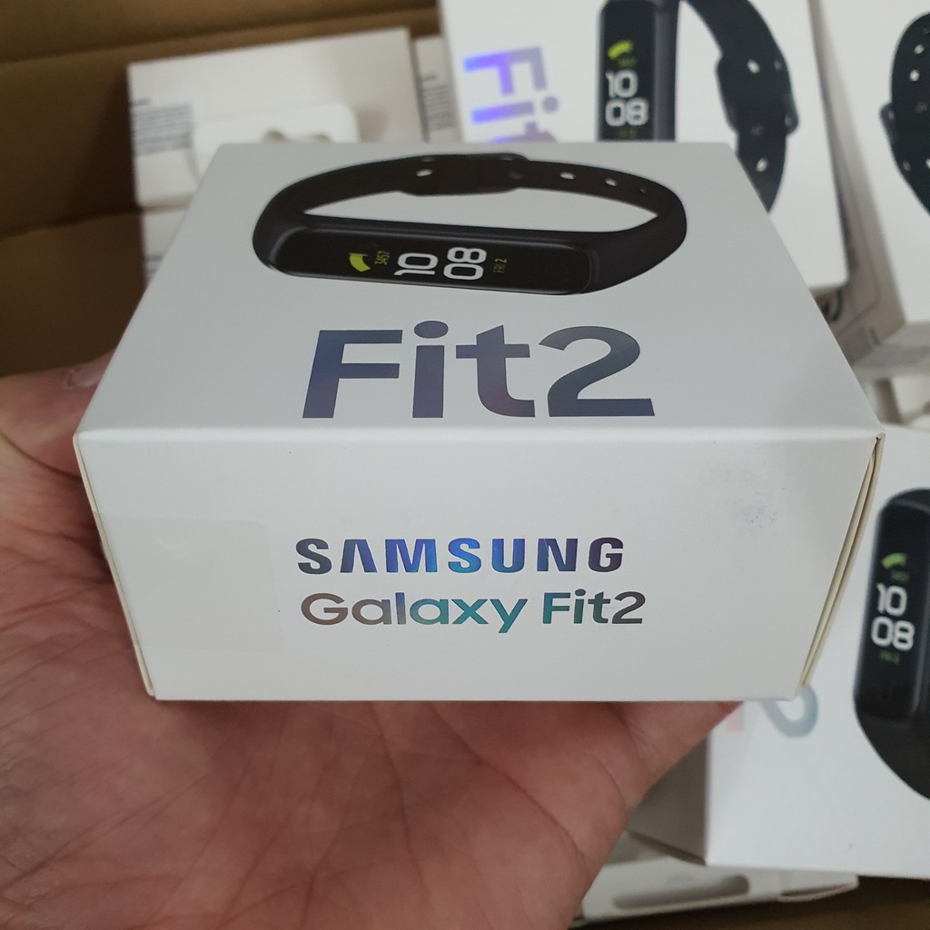 Đồng Hồ Thông Minh FIT 2 Đen Chính Hãng Samsung, Fullbox, Nguyên Seal, Bảo Hành SSVN