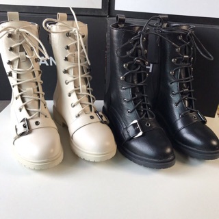 Boot nữ buộc dây