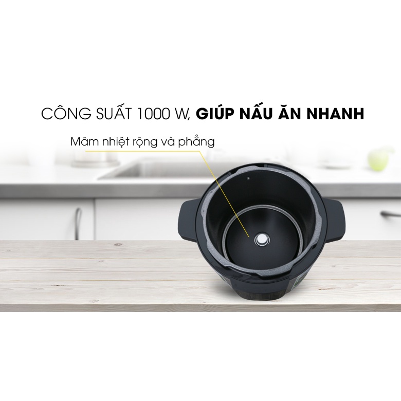 HD2137 - Nồi áp suất điện Philips HD2137/65 6 lít - Hàng chính hãng - Smart House