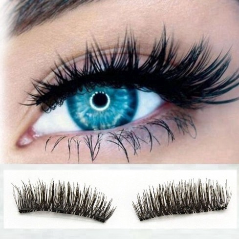 Mới Set 3 Mi Giả Từ Tính Mềm Tự Nhiên S2