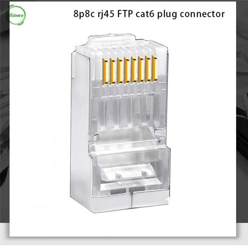 Đầu Nối Dây Mạng Cf Rj45 Cat6 Cat6E Rj45