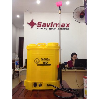 Bình xịt điện 16l đeo vai