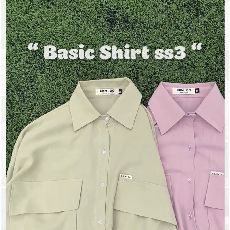 [Mã WASKT304 giảm 15% tối đa 30K đơn 99K] ÁO BASIC SHIRT SS3 | BigBuy360 - bigbuy360.vn