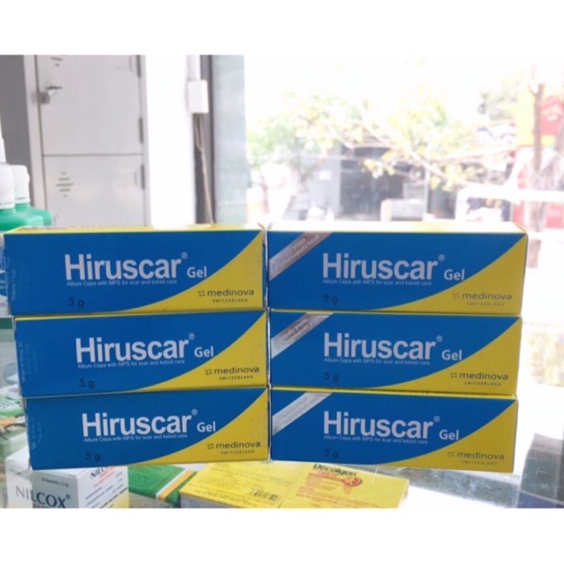 Gel liền sẹo Hiruscar 5g