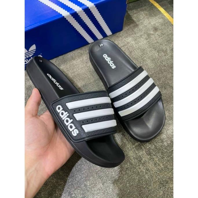 🔥HÀNG CAO CẤP🔥Dép nam,Dép adidas nam nữ unisex quai ngang nam nữ họa tiết 3 lá siêu đẹp