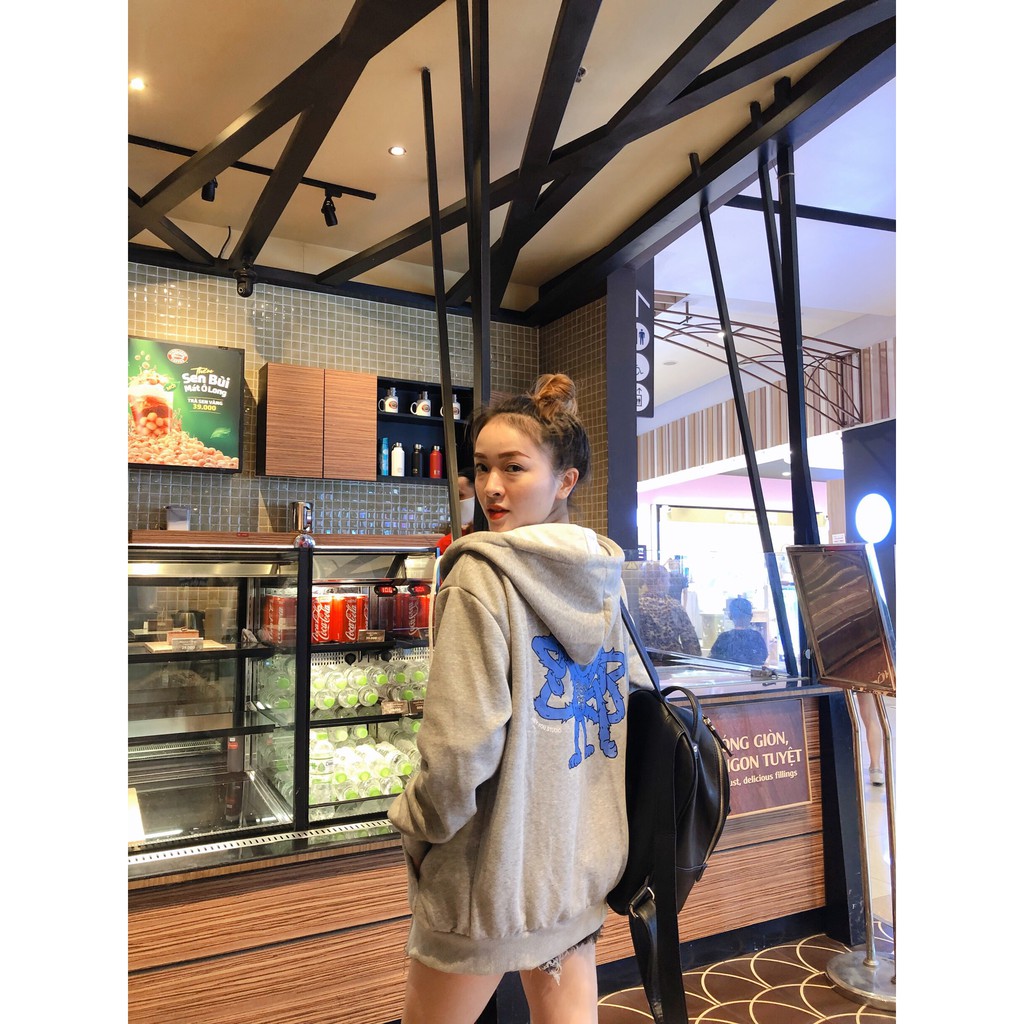 Áo khoác unisex form rộng nỉ Hoạt Hình KAWS nam nữ phong cách ullzang WIND | BigBuy360 - bigbuy360.vn