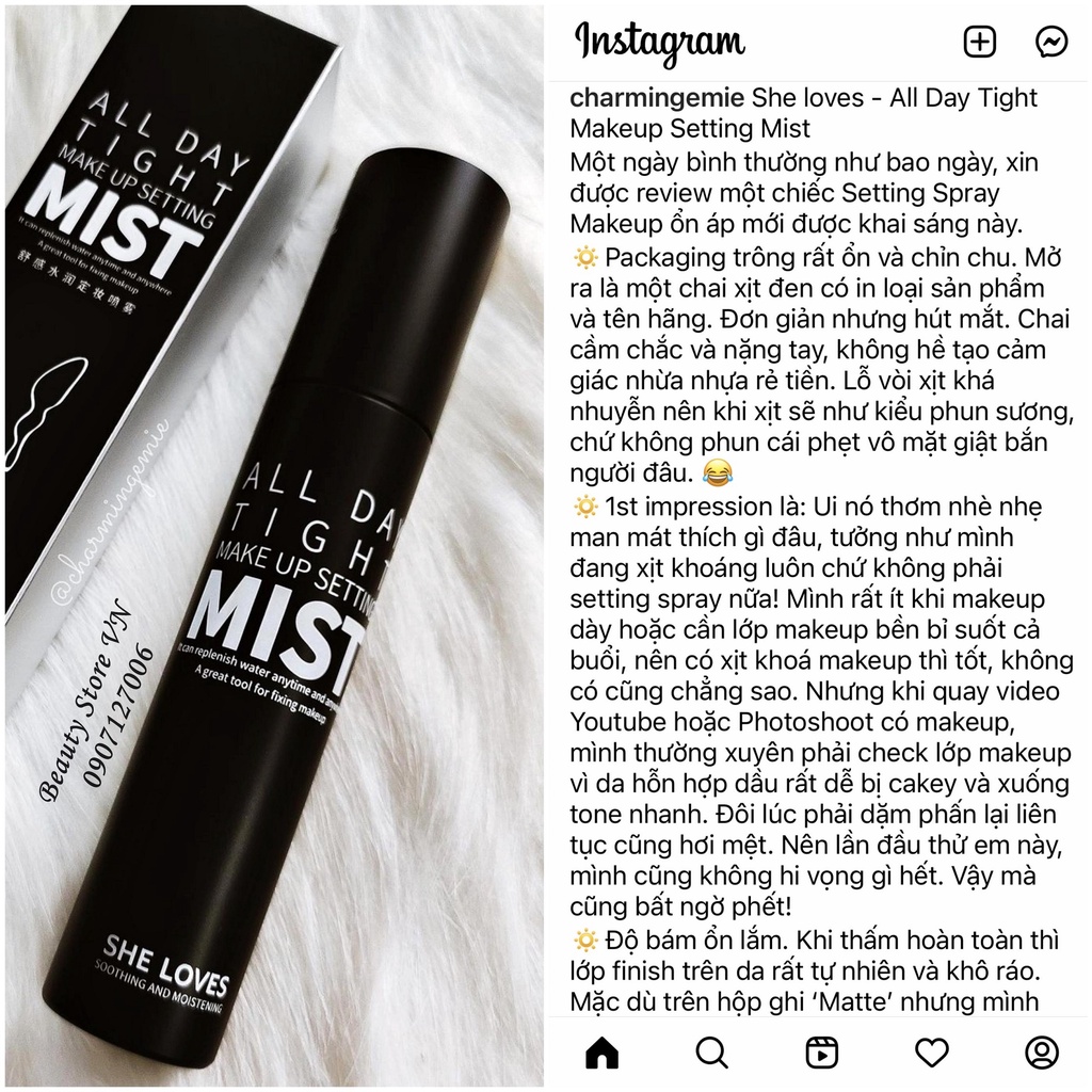 [ĐỌC MÔ TẢ💋] Xịt Khóa Nền Giữ Makeup Lâu Trôi Setting Spray 120ML | BigBuy360 - bigbuy360.vn