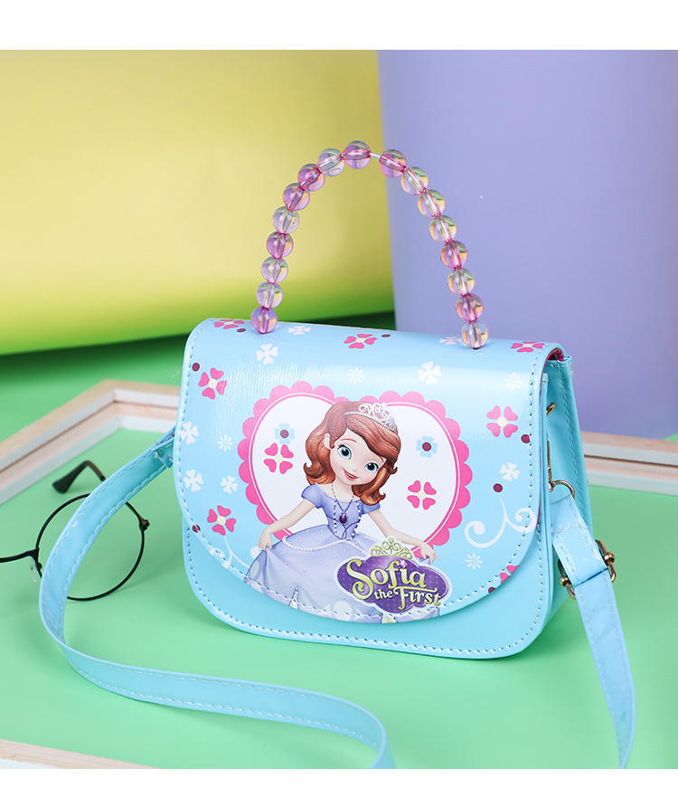 Túi xách đeo vai in hoạ tiết công chúa Elsa Anna Disney dành cho bé gái