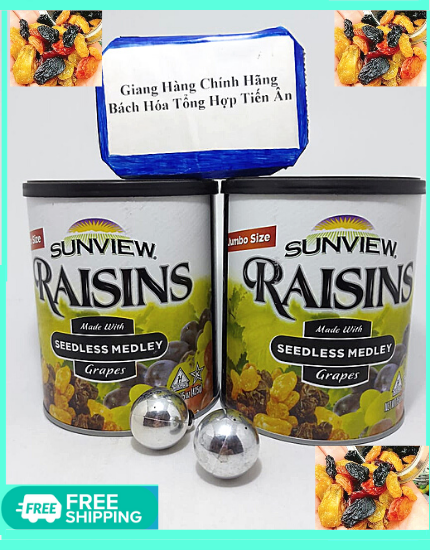 Nho Khô Thập Cẩm Mỹ Sunview Raisins Lon 425g