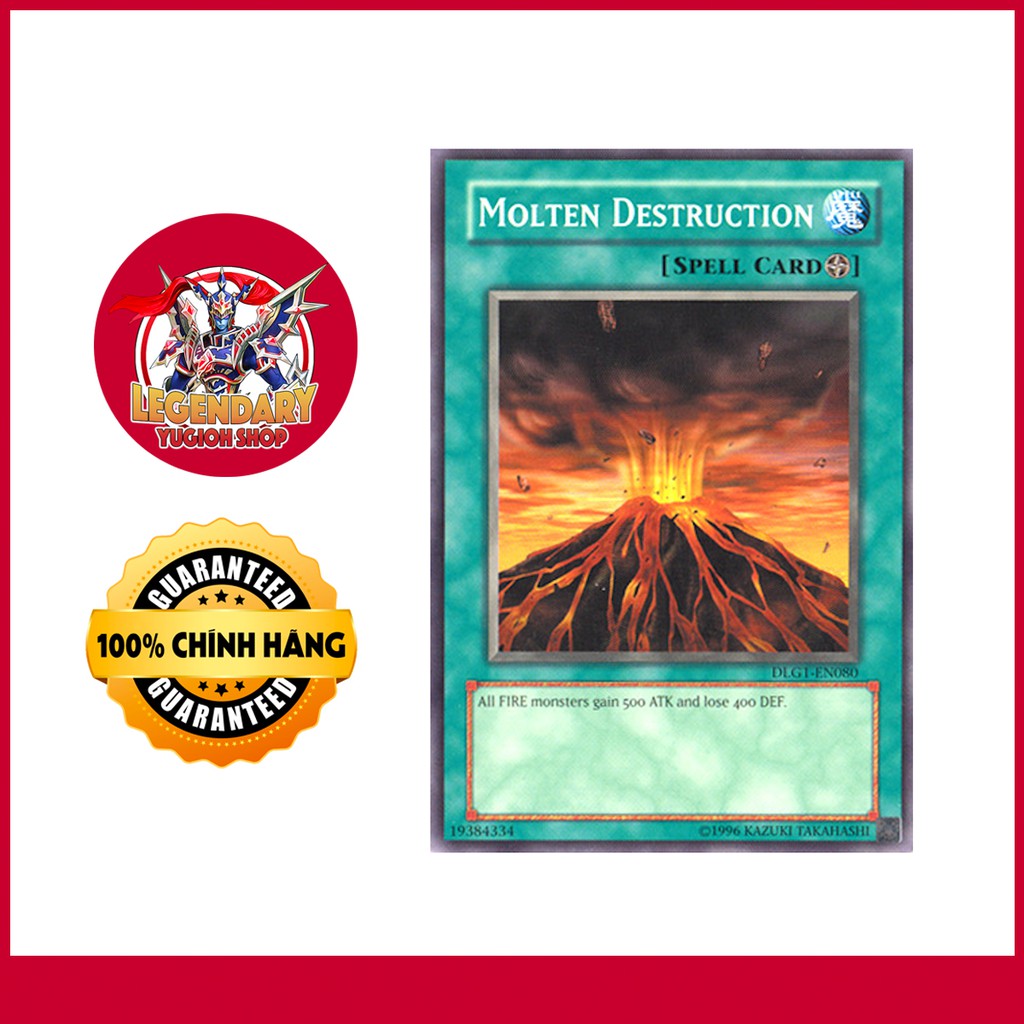 [Thẻ Bài Yugioh Chính Hãng] Molten Destruction