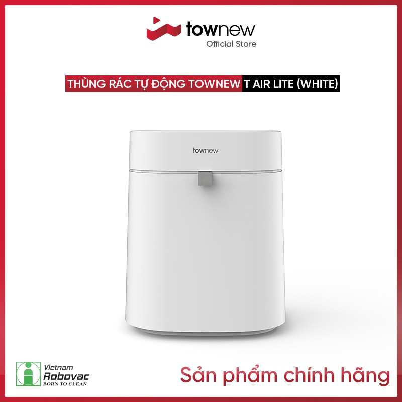 Thùng rác thông minh TOWNEW T AIR LITE - Tự động hàn túi, thay túi rác -BẢN QUỐC TẾ- BH 12 tháng- Hàng chính hãng