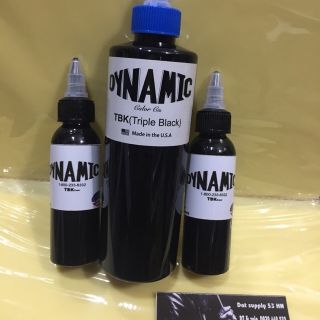 Mực xăm Dynamic TBK Triple Black 60ml