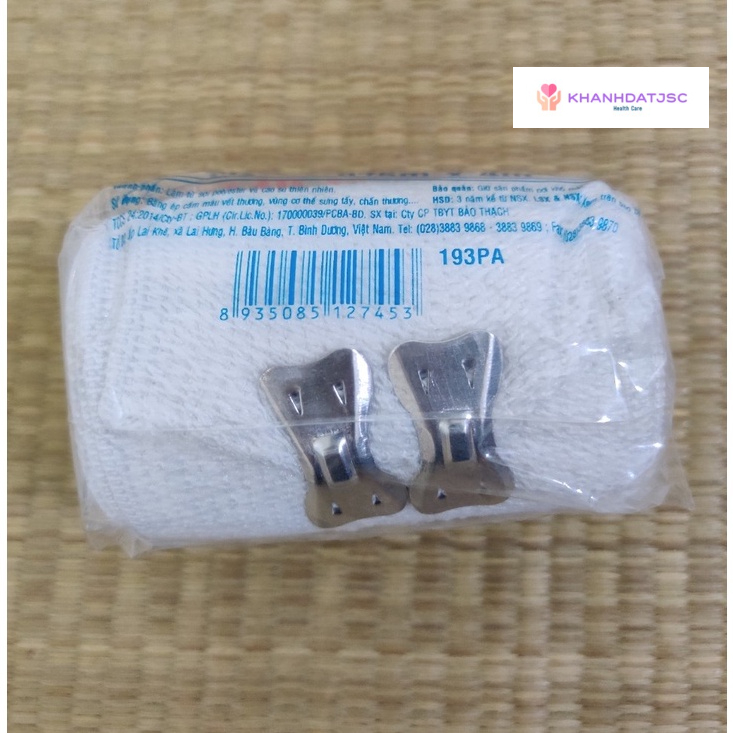 Băng thun y tế Bảo Thạch KT 0.075m x 4m