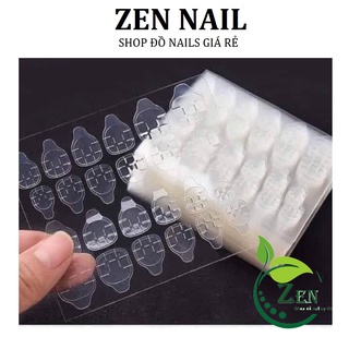 Miếng dán móng tay silicon , keo dán móng giả